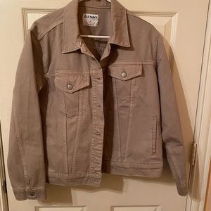 Brown/Khaki Jean jacket from old navy
